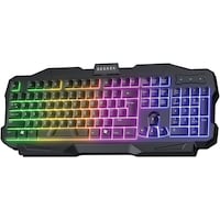 Seeken LED Backlight Gaming Keyboard, Black