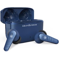 Seeken Soundbreeze Groove Bluetooth Earbuds, Blue