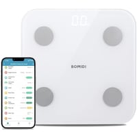 Picture of Bomidi S1 Smart Body Fat Weight Scale LED Display, White
