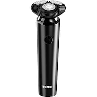 Bomidi M7 Electric Shaver with Triple Floating Blades, Black