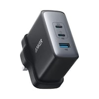 Picture of Anker Dual Port Type-C and USB Charger Adapter, Black
