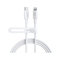 Picture of Anker 542 USB-C to Lightning Bio-Based Cable, A80B2H21, 6ft, White