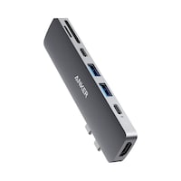 Anker 7-in-2 USB C Hub for MacBook, Grey