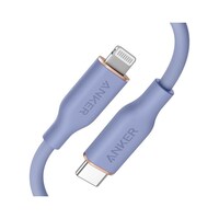 Picture of Anker PowerLine III Flow USB-C to Lightning Cable, 3ft, Purple
