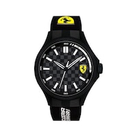 Picture of Ferrari Men's Pit Crew Analog Watch, Black