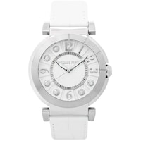 Jacques Farel Womens Leather Analog Watch, ALS777