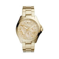 Fossil Women Water Resistant Analog Watch, Gold