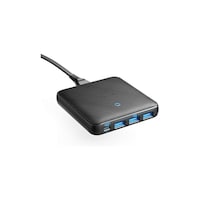 Picture of Anker 4 Port GaN Fast Charger, 65W, Black