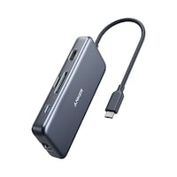 Anker 7 in 1 USB-C Hub Adapter, Grey