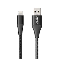 Picture of Anker Powerline+ II Charging Cable for iPhone, 3ft, Black