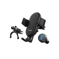 Picture of Anker PowerWave Car Mount with Charger, Black