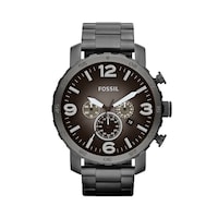 Picture of Fossil Men Water Resistant Chronograph Watch, JR1437, 50mm, Grey