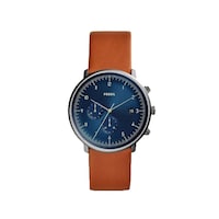 Picture of Fossil Men's Leather Analog Watch, 41mm, Brown