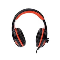 Picture of Meetion 7.1 Surround USB Gaming Wired Headphones With Mic, Black & Red