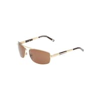 Picture of Maxima Men's UV Protection Rectangular Sunglasses, 63mm, Gold