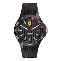 Picture of Scuderia Ferrari Men's Pista Water Resistance Silicone Analog Watch, 830780