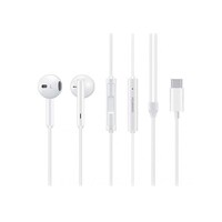 Huawei Wired In-Ear Type-C Headphones with Mic, CM33, White