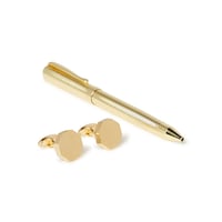 Picture of Segma Premium Quality Pen and Cufflinks Set, Gold