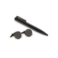 Picture of Segma Premium Quality Pen and Cufflinks Set, Black