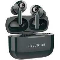Cellecor Bropods CB22 Waterproof Earbuds, 13mm, Green