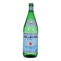 Picture of San Pellegrino Natural Mineral Water in Glass Bottle, 1L - Carton of 12