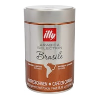 Illy Arabica Selection Brasile Beans, 250g - Carton of 6