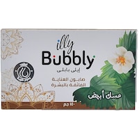 Picture of illy Bubbly White Musk Bar Soap, 140g