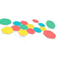 Picture of Nanoleaf Hexagon Smart WiFi LED Panel System with Music Visualizer Starter Kit - Pack of 15