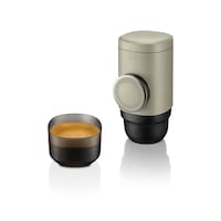 Wacaco Minipresso NS2 Portable Espresso Machine for Coffee Capsules, Beige