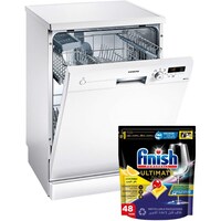Picture of Siemens 12 Place Settings Dishwasher with Finish Powerball, White, SN215W10BM