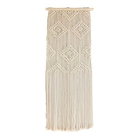 Picture of Ecofynd Macrame Woven Wall Hanging, W040, Ivory