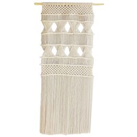 Picture of Ecofynd Macrame Woven Wall Hanging, W042, Ivory
