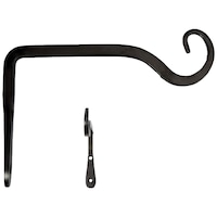 Picture of Ecofynd Metal Hanging Wall Hook, Black