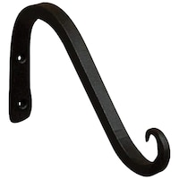 Picture of Ecofynd Metal Wall Hook Hanging Plant Bracket, Black