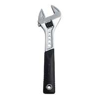 Licota Tiger Paw Adjustable Angle Wrench, 8inch, Black & Silver