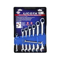 Picture of Licota Ratchet Wrench, Silver -  Set of 8
