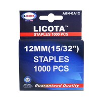 Licota Stapler Pin, Silver - Set of 1000
