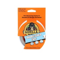 Gorilla Double-Sided Tape, 1.41inch  x  8 Yard, Gray