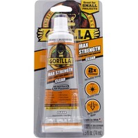 Gorilla Max Strength Construction Adhesive, 74ml, Clear
