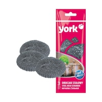 York Steel Mesh Scrubber - Set of 3