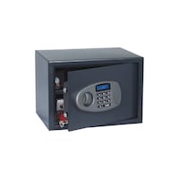 Namson Electronic Digital Safe Deposit Box With Digital Pin Keypad, Grey