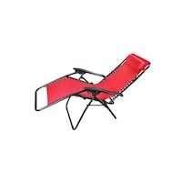 Campmate Zero Gravity Chair, Red & Black