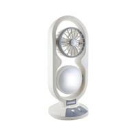Picture of Daewoo Rechargable Fan with LED Light, DW3606, White & Grey
