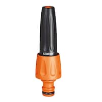 Claber Adjustment Cap Jet Spray Nozzle, Black & Orange