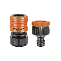 Claber Quick Click Automatic Coupling with Tap Connector