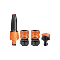 Picture of Claber Water System Kit, Black & Orange - Set of 4