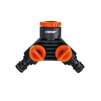 Picture of Claber Quick-Click Water Double Tap Connector