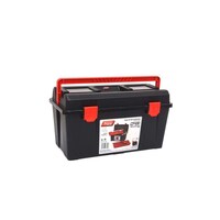 Picture of Tayg Heavy Duty Tool Box, 19inch, Red & Black, 48 x 25.8 x 25.5cm