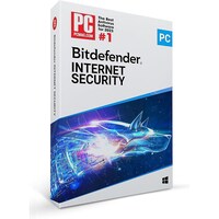 Bitdefender Internet Security Antivirus Software for 1 Devices