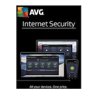 Picture of AVG Internet Security Software for 10 Device, 1 Year Validity